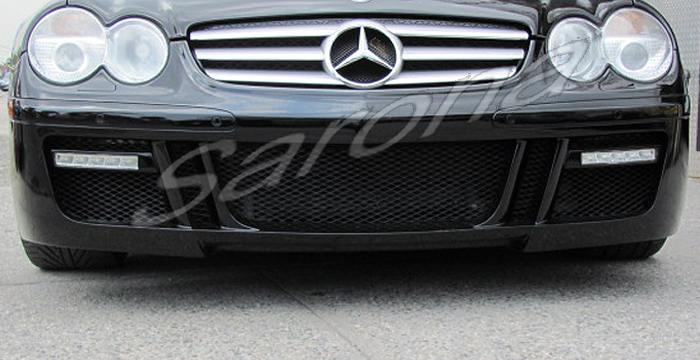 Custom Mercedes-Benz SL  Convertible Front Bumper (2003 - 2008) - $690.00 (Manufacturer Sarona, Part #MB-001-FB)